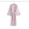 HAY - Badekåbe/Morgenkåbe - Outline Robe - Glacier Multi / Soft Pink - One size