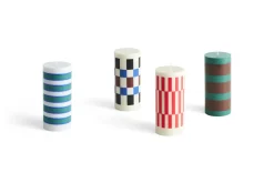 Hay - Bloklys - Column - Small - Grey & Blue