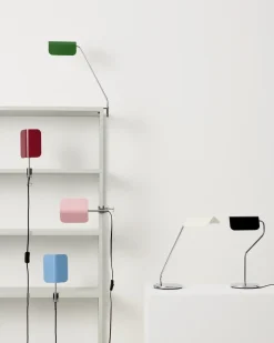 HAY - Bordlampe - Apex Desk Clip Lamp - Oyster White / Hvid