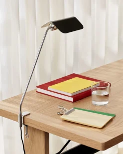 HAY - Bordlampe - Apex Desk Clip Lamp - Oyster White / Hvid
