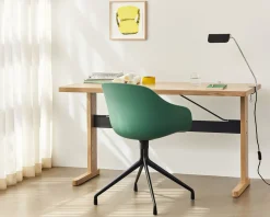 HAY - Bordlampe - Apex Desk Clip Lamp - Oyster White / Hvid