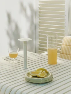 HAY - Bærbar Lampe - Host - H22 cm - Cream White