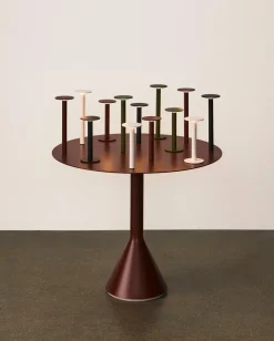 HAY - Bærbar Lampe - Host - H22 cm - Olive