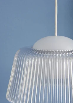 Hay - Brim Pendant-245 - Clear Glass