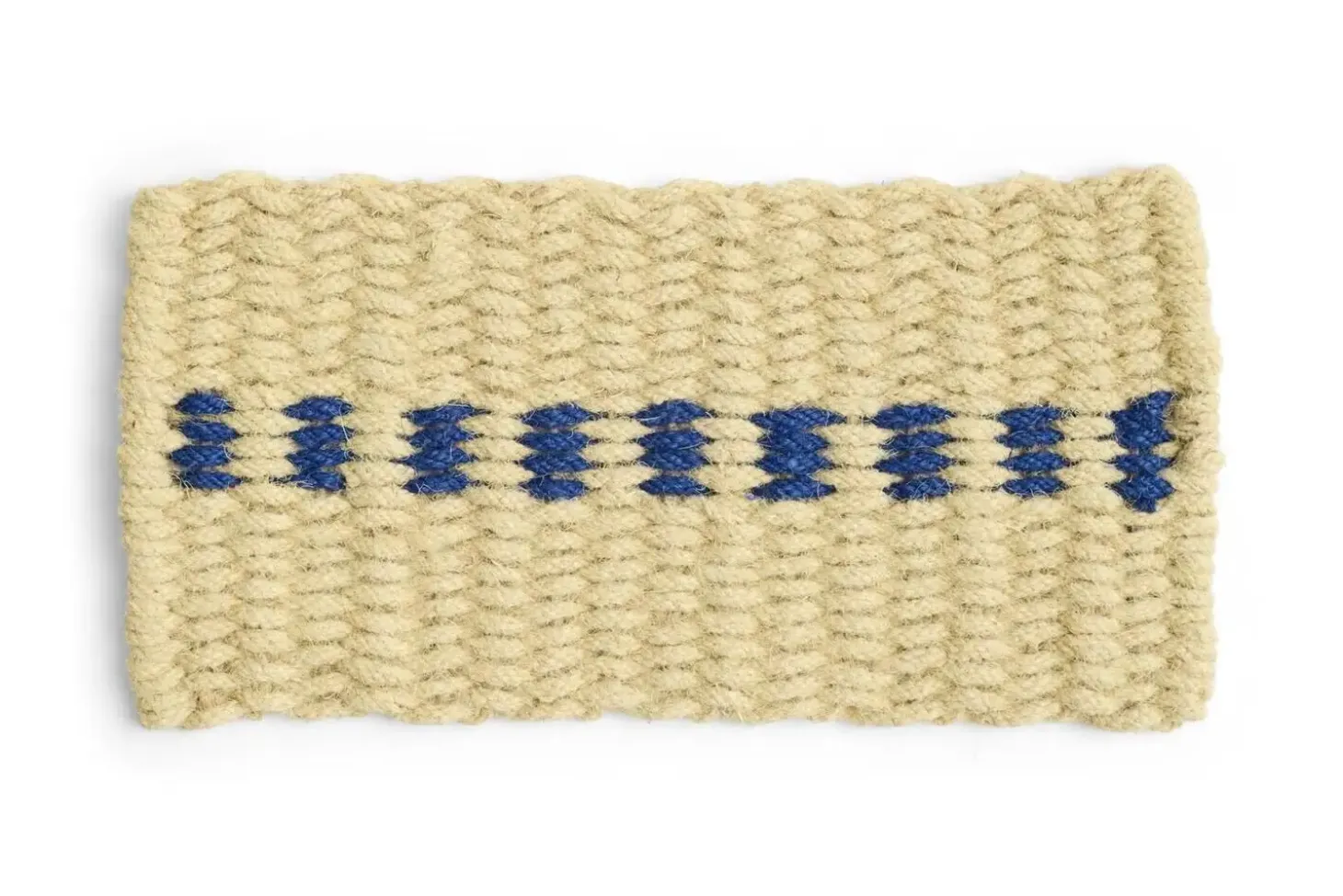 Hay - Coco Door Mat - Dot - White & Blue - White and blue - 619