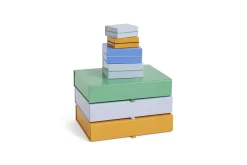 HAY - Colour Storage Jewellery Box - Smykkeskrin - Egg Yolk gul