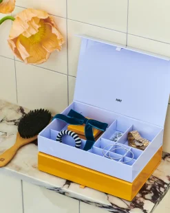 HAY - Colour Storage Jewellery Box - Smykkeskrin - Egg Yolk gul