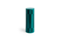 Hay - Column Candle - Green and dark green