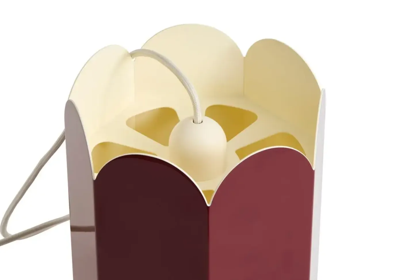 Hay - Common Table Cord Set - Lampefatning med ledning - Anthracite blue