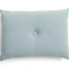 Hay - Dot Cushion - Linen - Pigeon blue