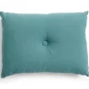 Hay - Dot Cushion - Linen - Petrol