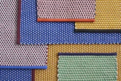 HAY - Dørmåtte - Royal Blue / Blå - 50x70 cm