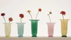 Hay - Empire Vase - Medium - Blue - Ice blue with light blue base - 749