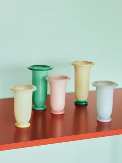 Hay - Empire Vase - Medium - Lime Yellow - Lime yellow with dark lime base - 749