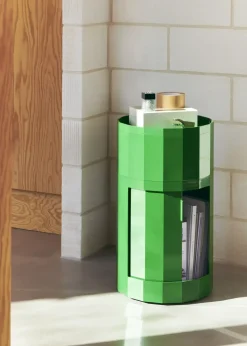 Hay - Facet Cabinet - High - Anthracite - sidebord med hjul