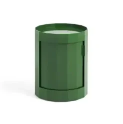 Hay - Facet Cabinet - Low - Spinach Green - Sidebord med hjul - grønt