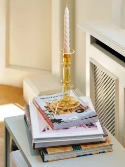 Hay - Flare tall lysestage - gul