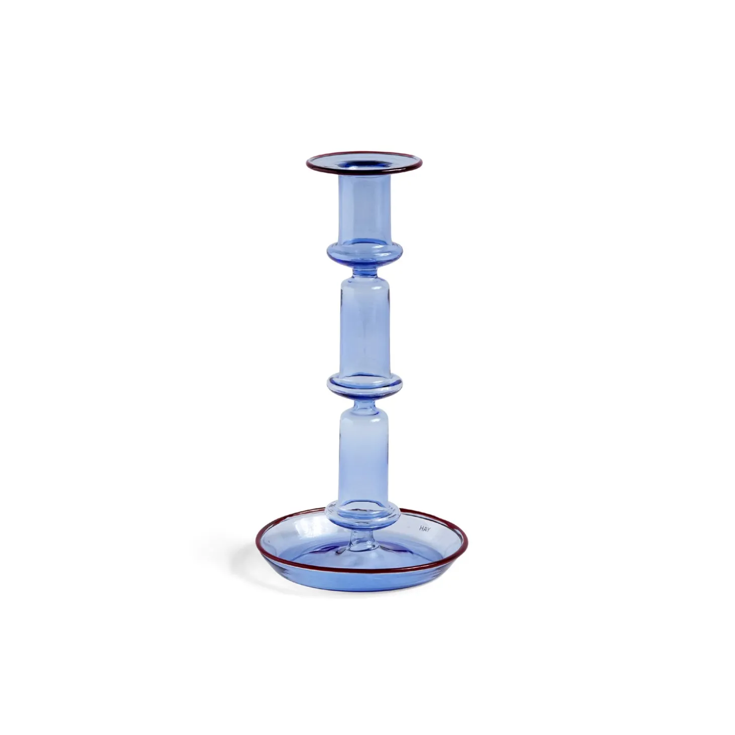 Hay - Flare tall lysestage - blå