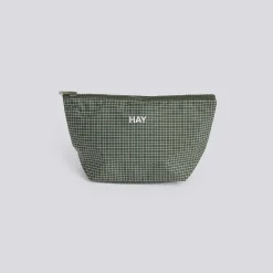 Hay - Grid Pouch - Small - Mørkegrøn