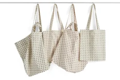 HAY - Indkøbsnet - Logo Tote Bag - Black / Sort