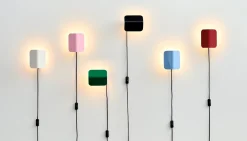 HAY - Lampe - Apex Væg Lampe - Pastel Blue - Blå