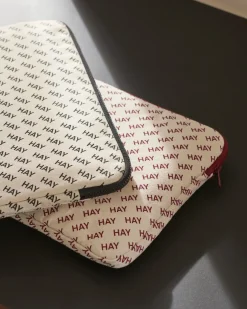 HAY - Laptop Cover - Logo Laptop - Black / Sort