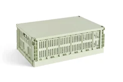 HAY - Låg til Colour Kasse - Recycled - Large - Mint