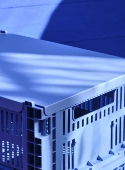 HAY - Låg til Colour Kasse - Recycled - Medium - Electric Blue