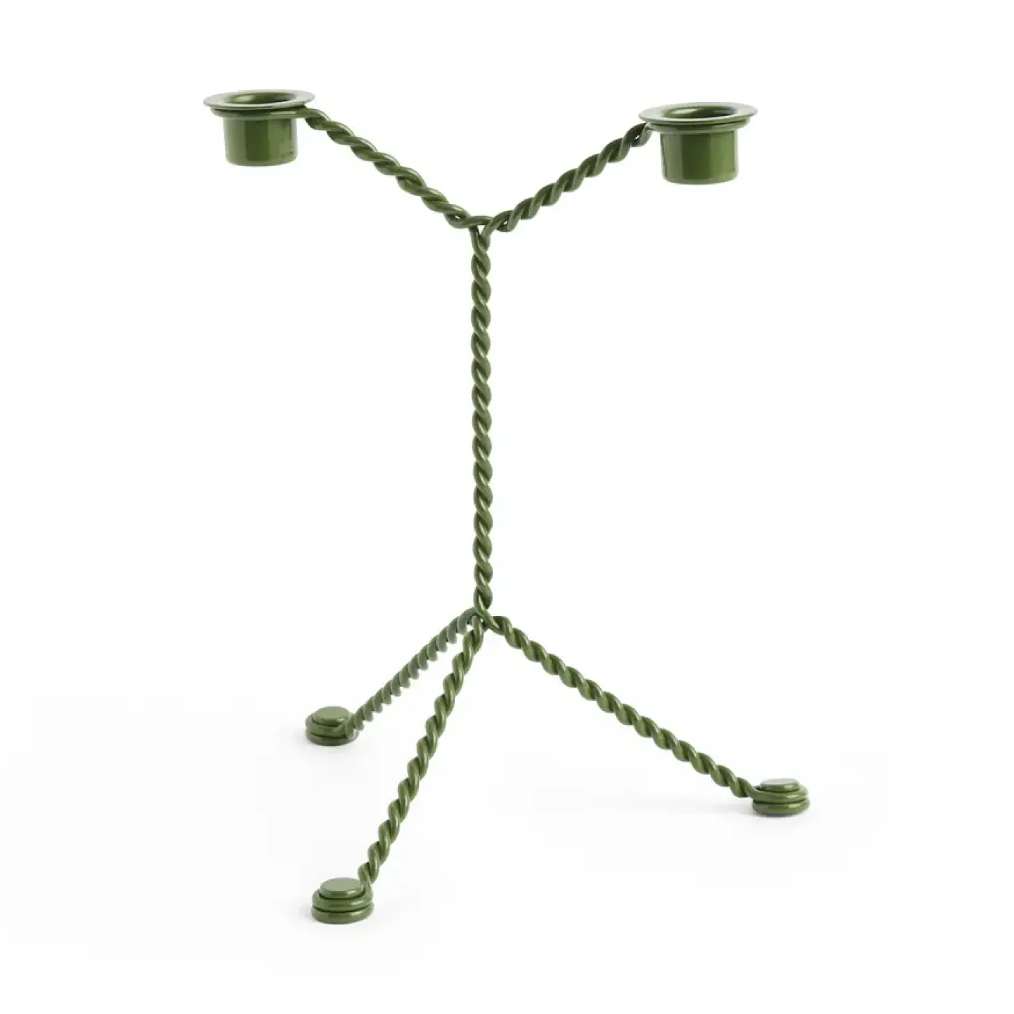 Hay - Lysestage - Wire - Mirror - Grøn