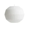HAY - Nelson Angled Sphere Bubble pendant - Large - Off white