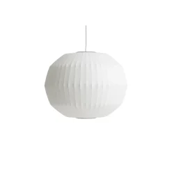 HAY - Nelson Angled Sphere Bubble pendant - Medium - Off white