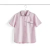 HAY - Outline Pyjama - Kortærmet Skjorte - M/L - Soft Pink
