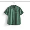 HAY - Outline Pyjama - Kortærmet Shirt - M/L - Emerald Green