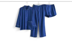 HAY - Outline Pyjama - Langærmet Shirt - XS/S - Vivid Blue