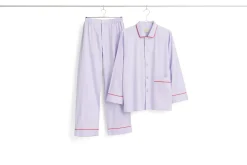 HAY - Outline Pyjama - Langærmet Shirt - S/M - Lavendel