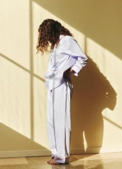 HAY - Outline Pyjama - Langærmet Shirt - XS/S - Lavendel