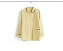 HAY - Outline Pyjama - Langærmet Shirt - S/M - Soft Yellow