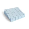 Hay - Pattern Napkins - Light blue and blue grid - Cocktail