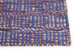 HAY - Radio Rug - 50 x 80 cm - Red / Blue