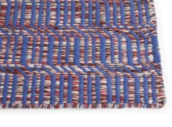 HAY - Radio Rug - 60 x 200 cm - Red / Blue