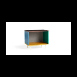 Hay - Reol til Gulv - Colour Cabinet - Multi farve - Small, B60 X D39 X H51 cm