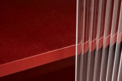 Hay - Reol til Gulv m. Glaslåger - Colour Cabinet - Multi farvet - Høj model, B75 X D39 X H130