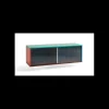 Hay - Reol til Væg med Glaslåger - Colour Cabinet - Multi - Medium