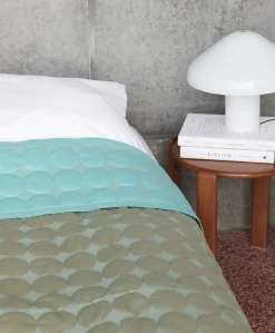 Hay - sengetæppe - Mega Dot - grøn - Olive Green - 235x245 cm