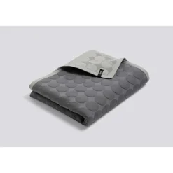 Hay - Sengetæppe - Mega Dot - Dark Grey -195 x 245 cm