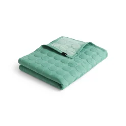 Hay - Sengetæppe - Mega Dot - Organic - Sea Green - 260x260