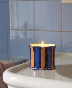 HAY - Stripe Scented Candle, Mint Leaf
