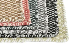 HAY - Tæppe - Moiré Kelim tæppe - Dusk - Sort - 140 x 200 cm