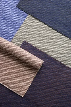 HAY - Tæppe - Moiré Kelim tæppe - Dusk - Sort - 140 x 200 cm