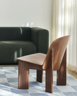 HAY - Tæppe Check Rug - Light Blue S/Lyseblå - 140 x 200 cm